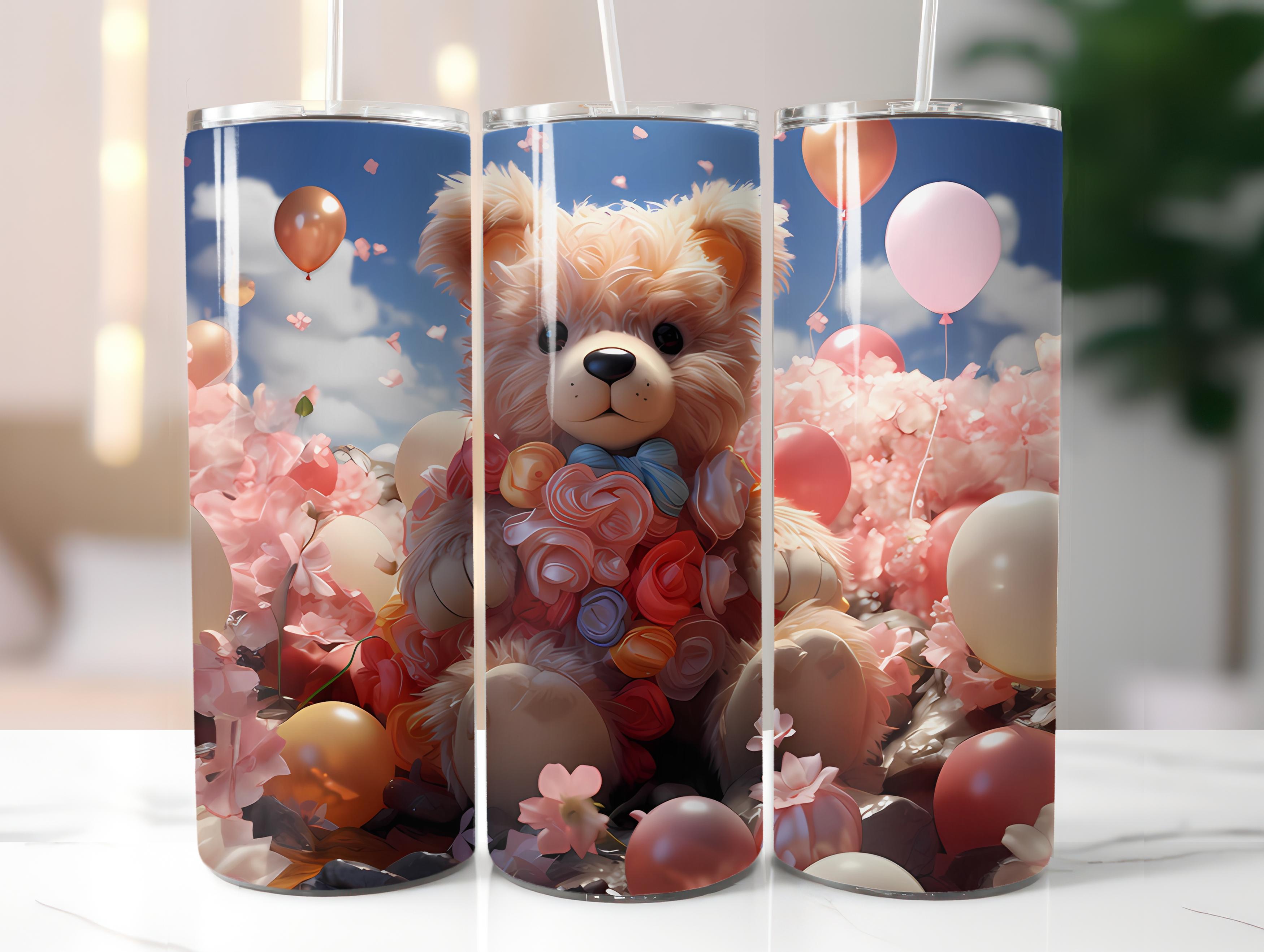 Teddy Bear Spring 6 Tumbler Wrap - CraftNest