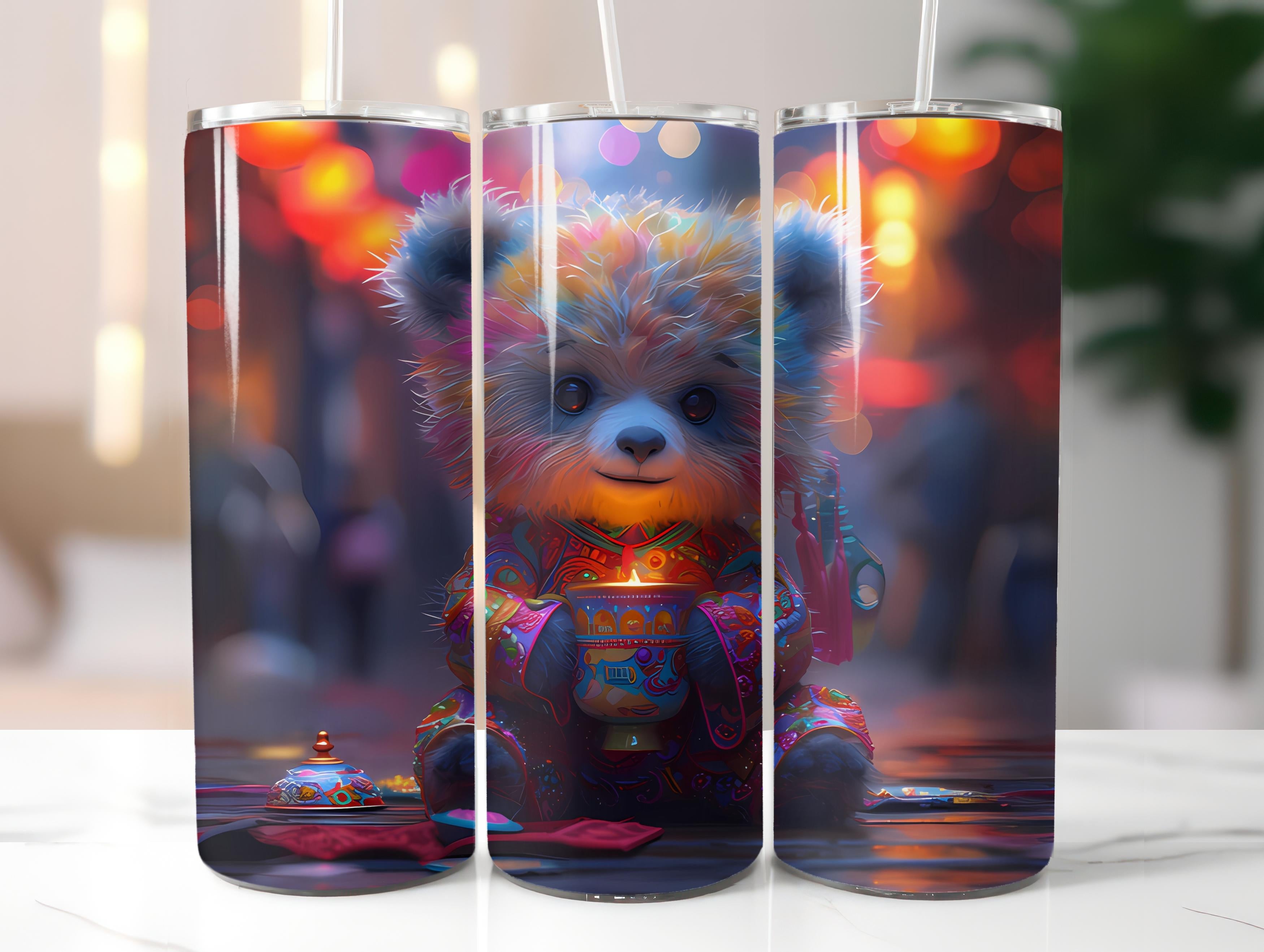 Teddy Bear Easter 1  Tumbler Wrap - CraftNest