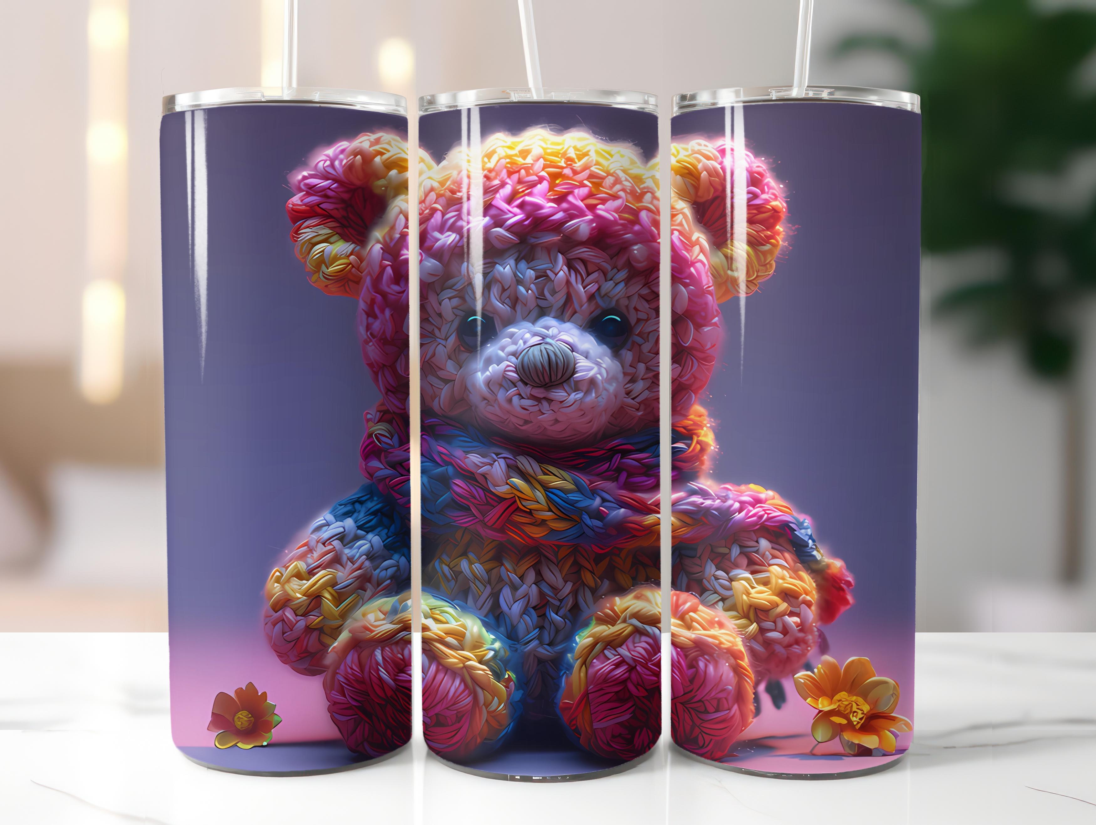 Teddy Bear Easter 4 Tumbler Wrap - CraftNest