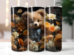 Teddy Bear Spring 2 Tumbler Wrap - CraftNest