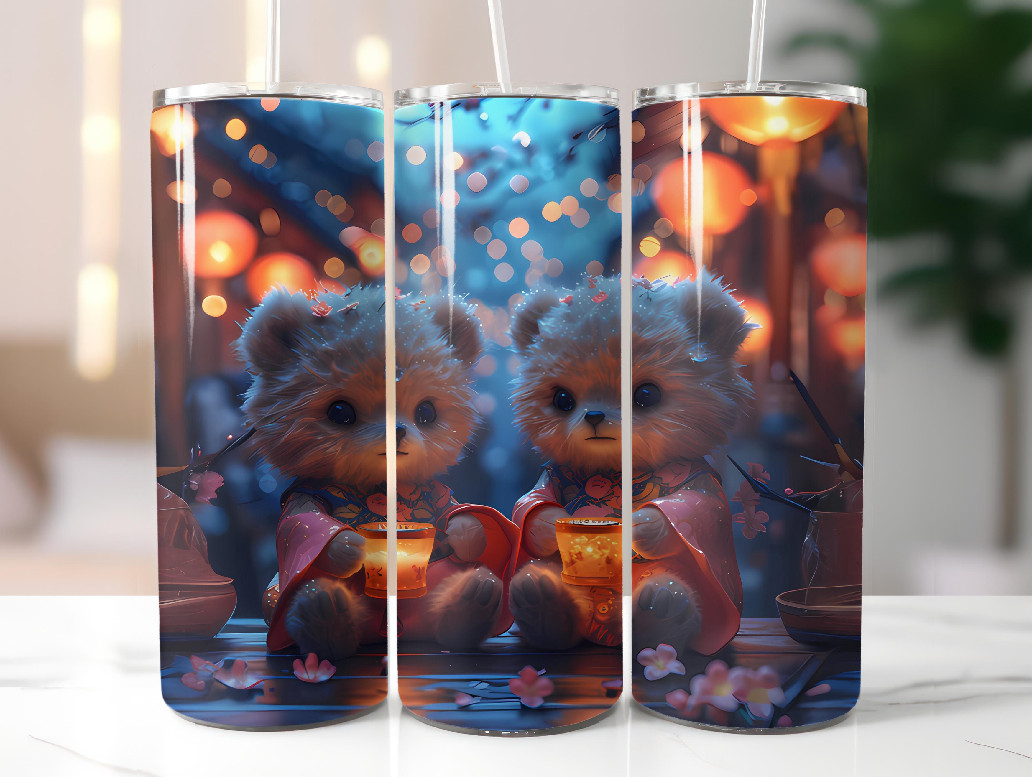 Teddy Bear Easter 2 Tumbler Wrap - CraftNest