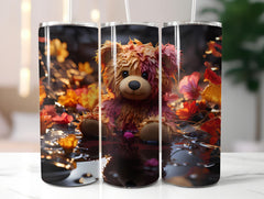 Teddy Bear Spring 5 Tumbler Wrap - CraftNest