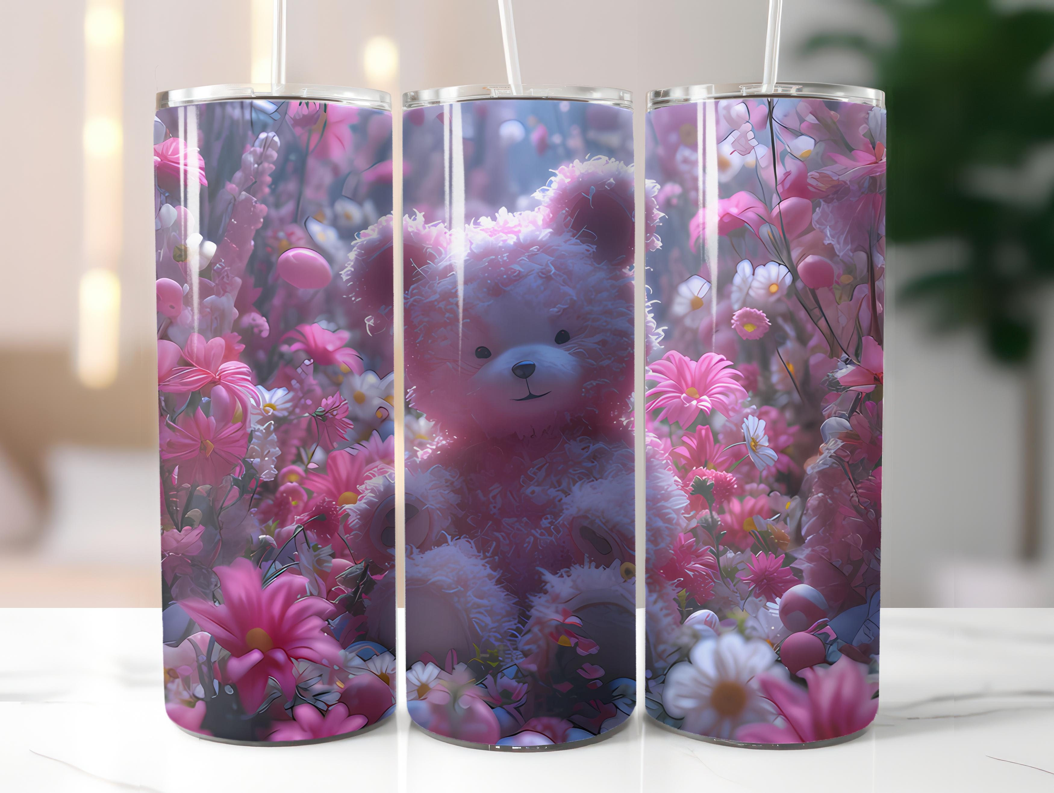 Teddy Bear Easter 4 Tumbler Wrap - CraftNest