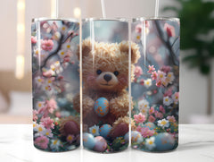 Teddy Bear Easter 2 Tumbler Wrap - CraftNest