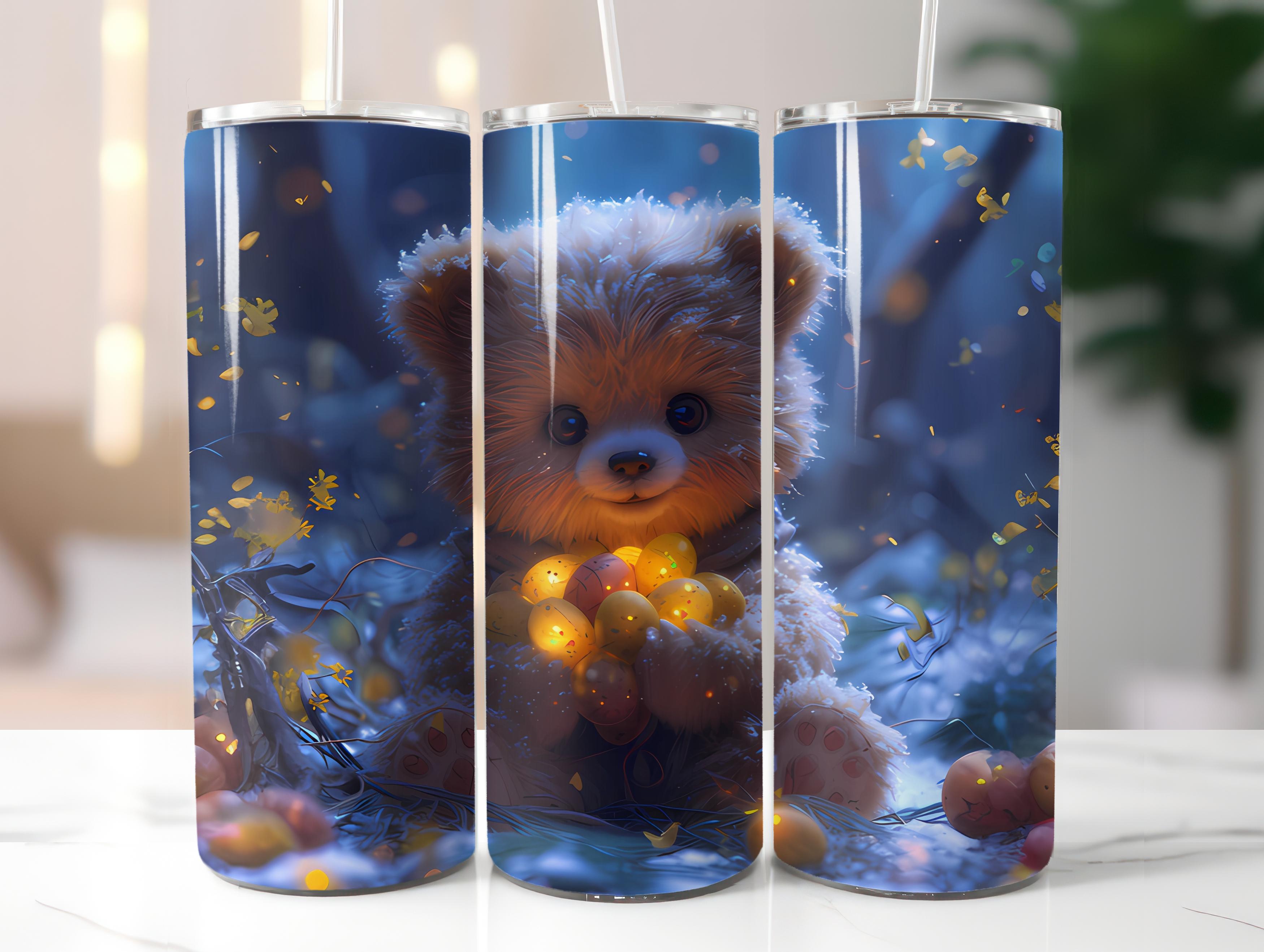 Teddy Bear Easter 2 Tumbler Wrap - CraftNest