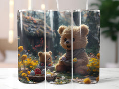 Teddy Bear Easter 4 Tumbler Wrap - CraftNest