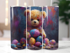 Teddy Bear Easter 1  Tumbler Wrap - CraftNest