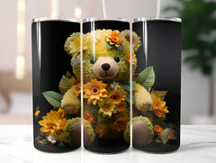 Teddy Bear Spring 4 Tumbler Wrap - CraftNest