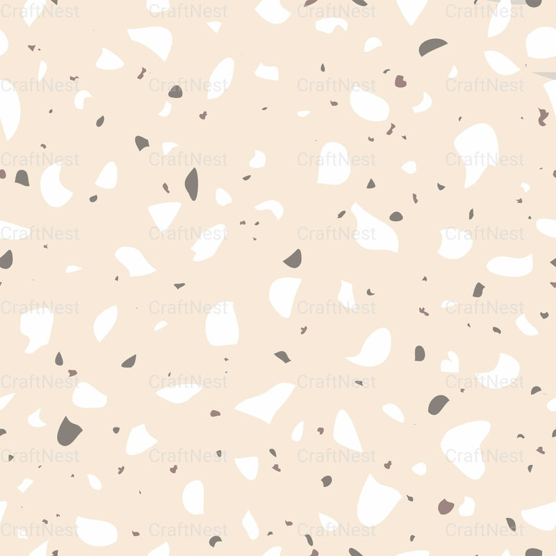 Terrazzo Seamless Digital Paper - CraftNest - Digital Crafting and Art