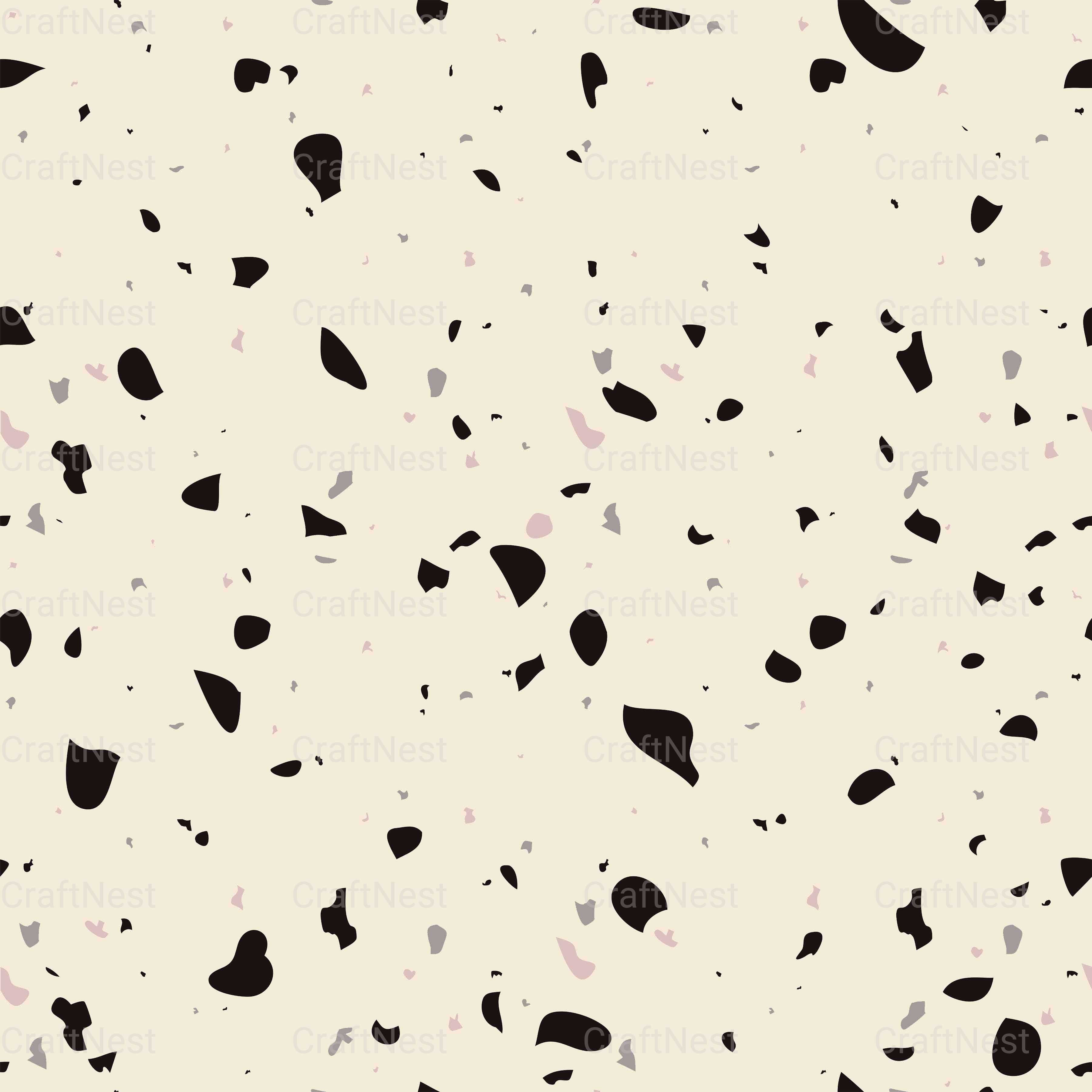 Terrazzo Seamless Digital Paper - CraftNest - Digital Crafting and Art