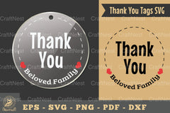 Thank You Tags SVG Bundle - CraftNest - Digital Crafting and Art