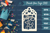 Thank You & Birthday Tags Clipart Bundle