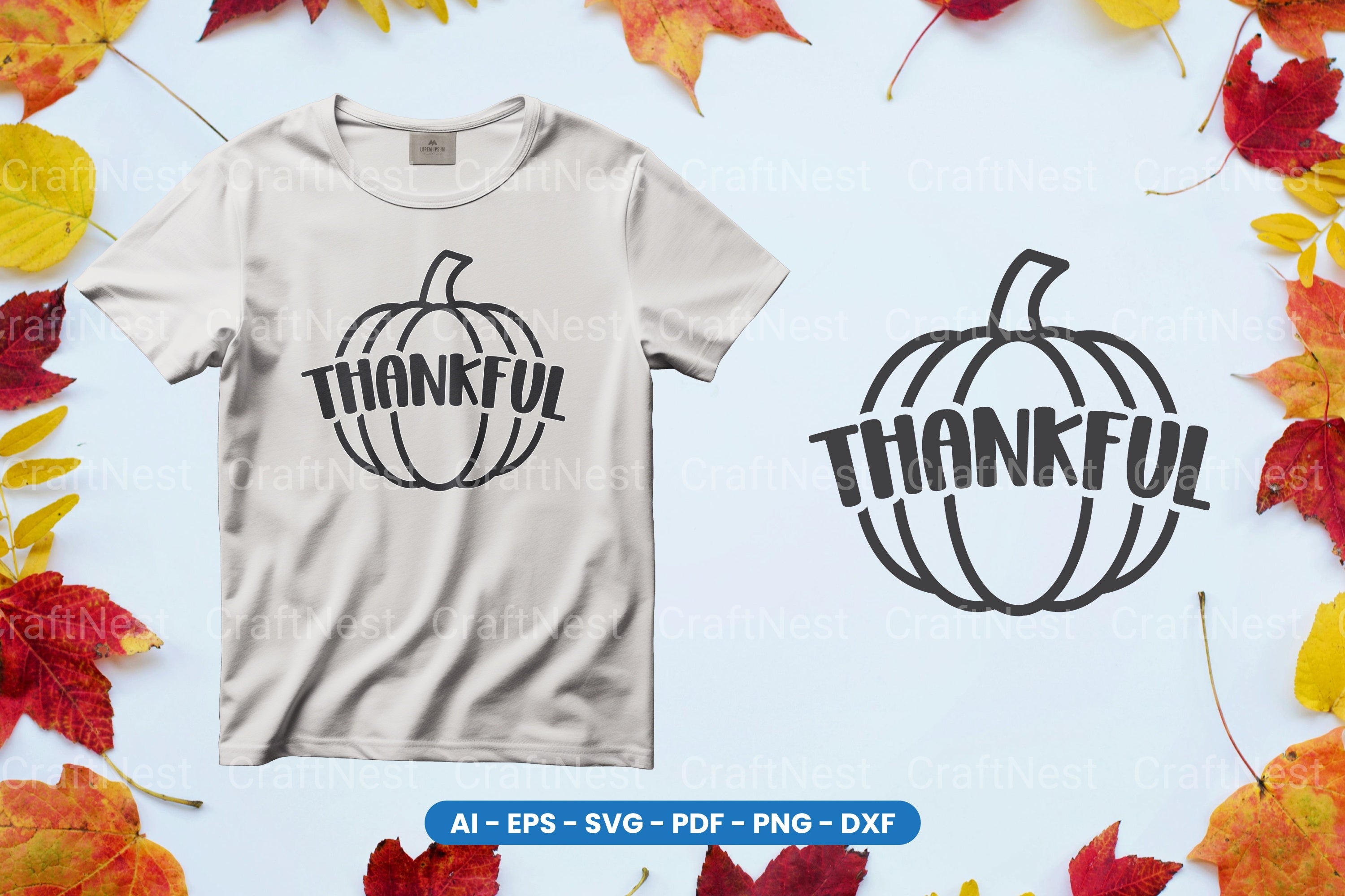 Thankful SVG Bundle - CraftNest - Digital Crafting and Art