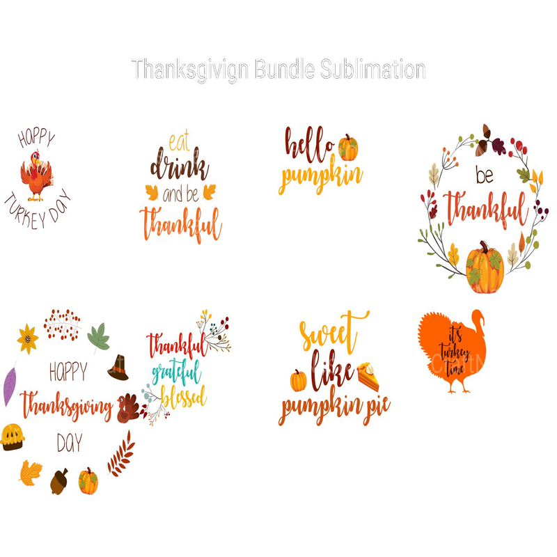 Thanksgiving SVG Bundle - CraftNest - Digital Crafting and Art