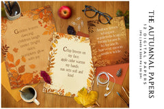 The Autumnal Papers - CraftNest - Digital Crafting and Art