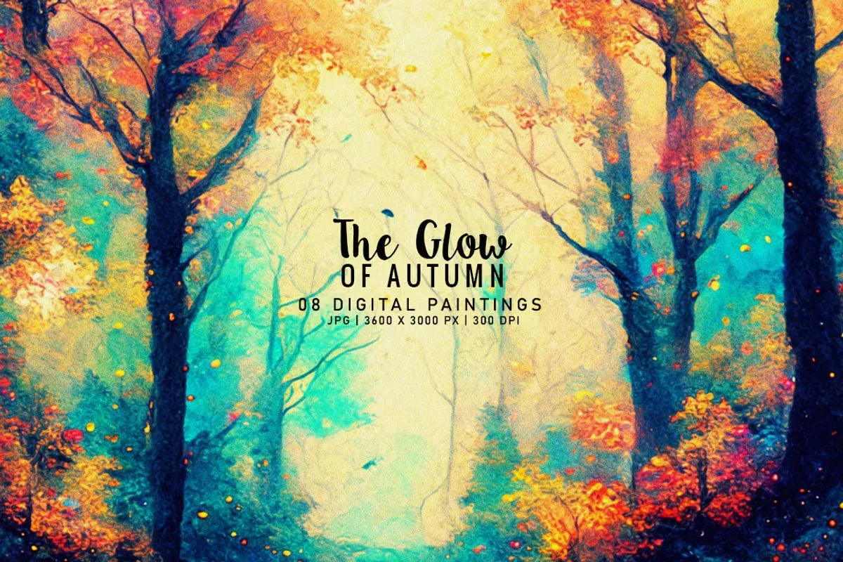 The Glow of Autumn - CraftNest - Digital Crafting and Art