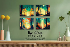 The Glow of Autumn - CraftNest - Digital Crafting and Art