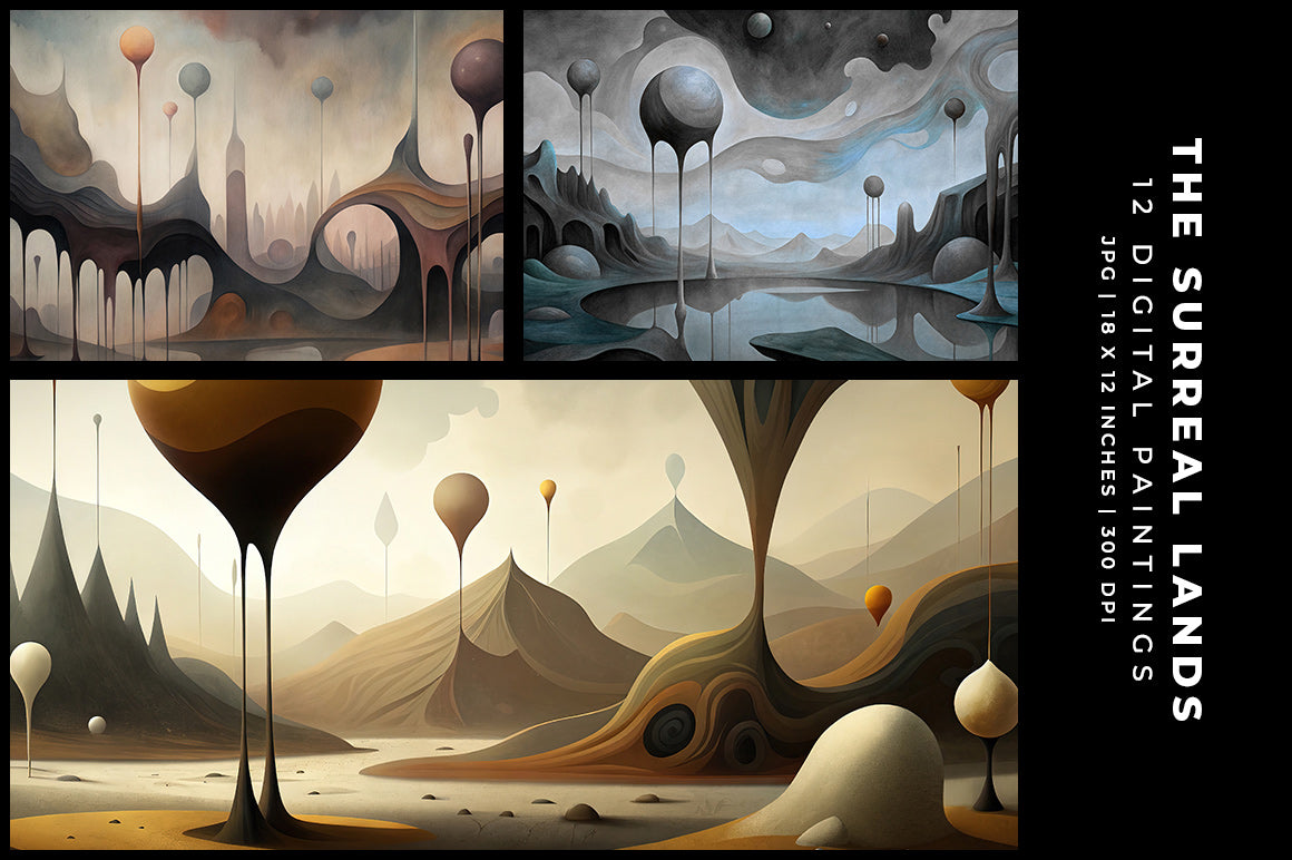 The Surreal Lands - Wall Art
