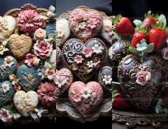 Sweets Valentine's Day Junk Journal Pages - CraftNest