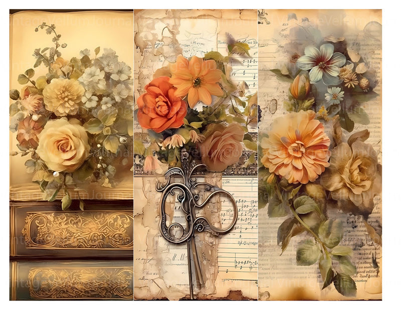 Enchanted Books Junk Journal Pages - CraftNest