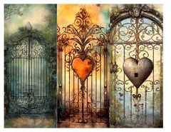 Enchanted Gates Junk Journal Pages - CraftNest