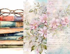 Literary Pages Junk Journal Pages - CraftNest