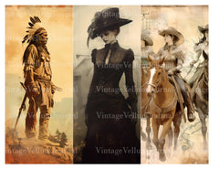 Wild West Junk Journal Pages - CraftNest