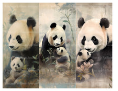 Baby Panda Junk Journal Pages - CraftNest