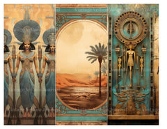 Ancient Egypt Junk Journal Pages - CraftNest