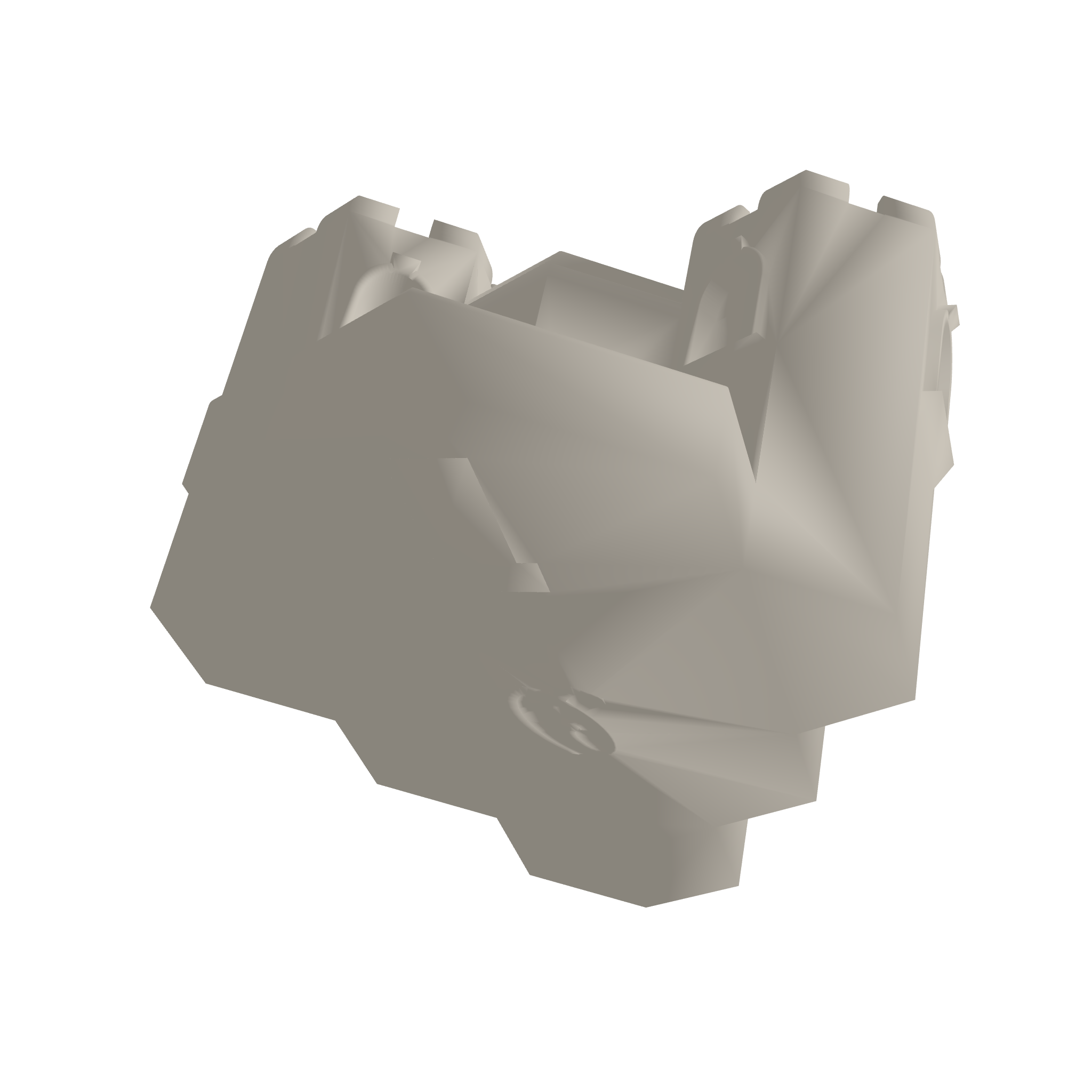 Three Tower Castle 3D Print STL File