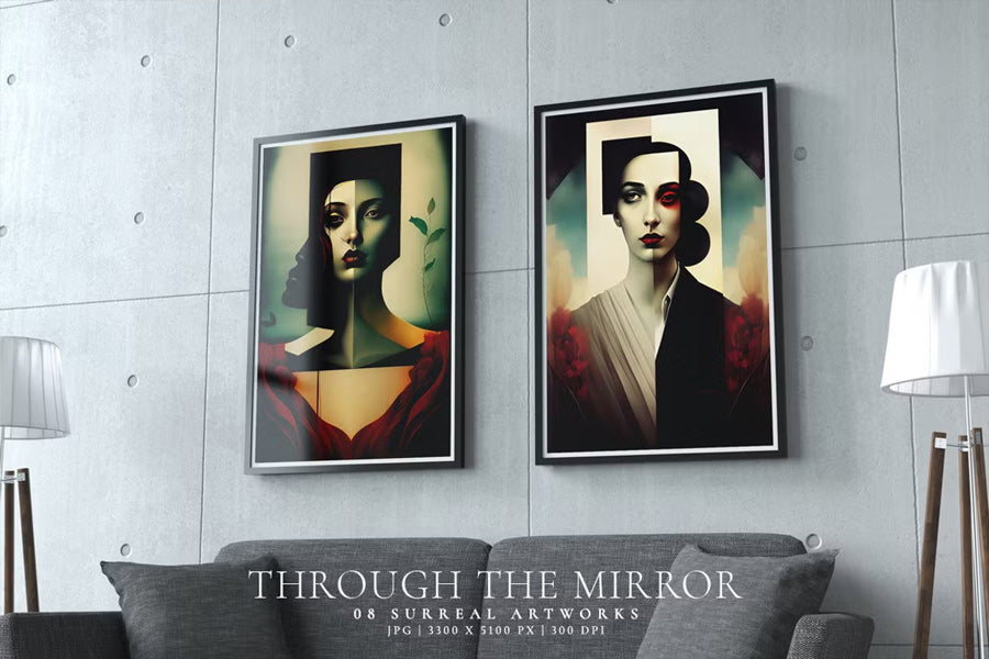 Through the Mirror - Wall Art