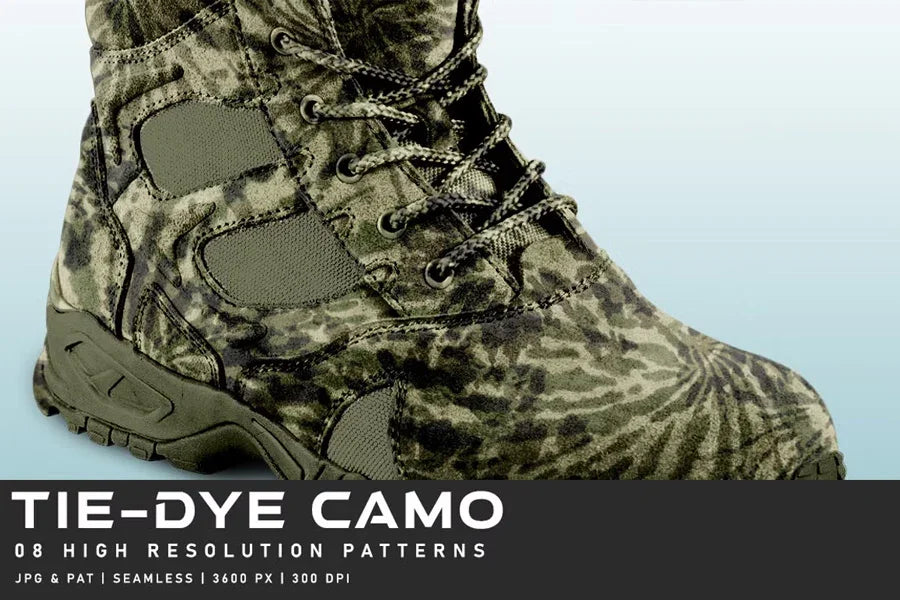 Tie-Dye Camo - CraftNest - Digital Crafting and Art