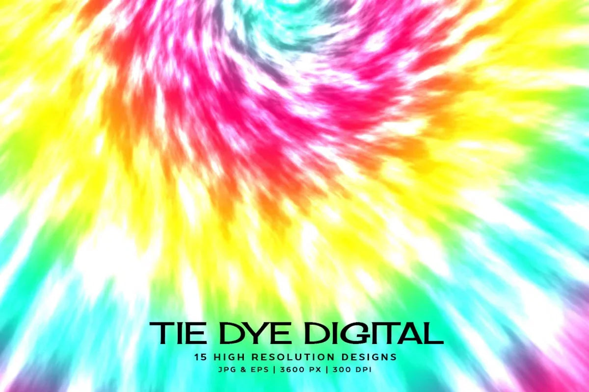 Tie-Dye Digital - CraftNest - Digital Crafting and Art