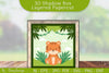 Tiger Animals Shadow Box Layered Papercut SVG Bundle