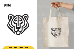 Tiger Logo SVG Bundle - CraftNest - Digital Crafting and Art
