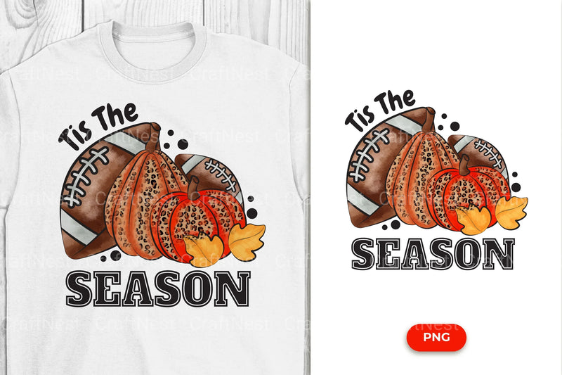 Festive Football Pumpkin Clipart Bundle - CraftNest - Digital Crafting and Art