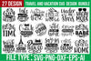 Travel & Vacation SVG Bundle