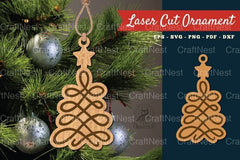 Christmas Tree Ornament SVG Bundle - CraftNest - Digital Crafting and Art