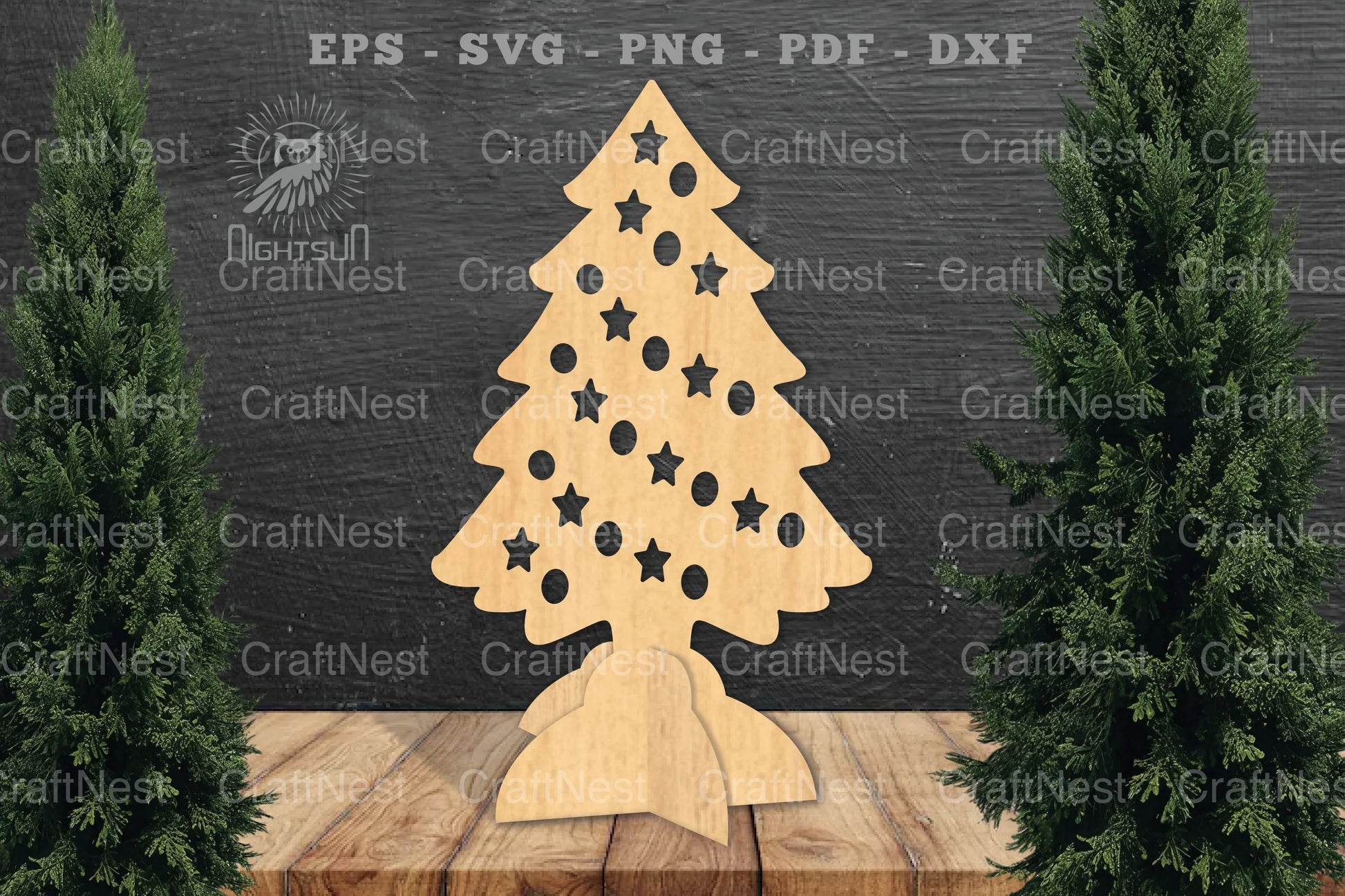 Tree Laser Cut Home Decor SVG Bundle - CraftNest - Digital Crafting and Art