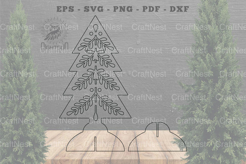Tree Laser Cut Home Decor SVG Bundle - CraftNest - Digital Crafting and Art