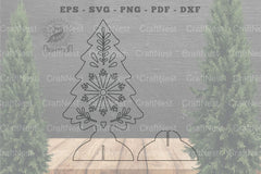 Tree Laser Cut Home Decor SVG Bundle - CraftNest - Digital Crafting and Art