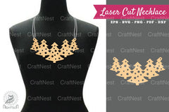 Tree Laser Cut Necklace Design Clipart Bundle - CraftNest - Digital Crafting and Art