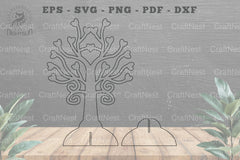 Tree Love Laser Cut Home Decoration - Wall Art Decor - CraftNest - Digital Crafting and Art