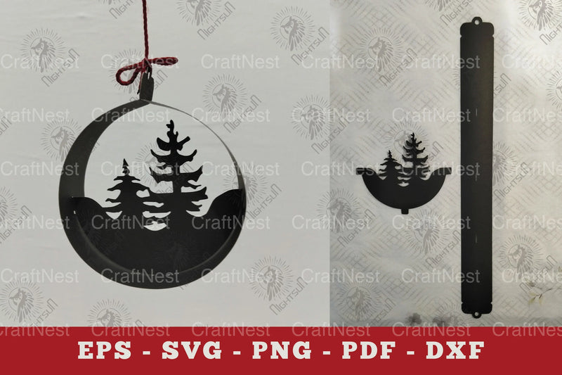 Tree Papercut Ornament Clipart Bundle - CraftNest - Digital Crafting and Art