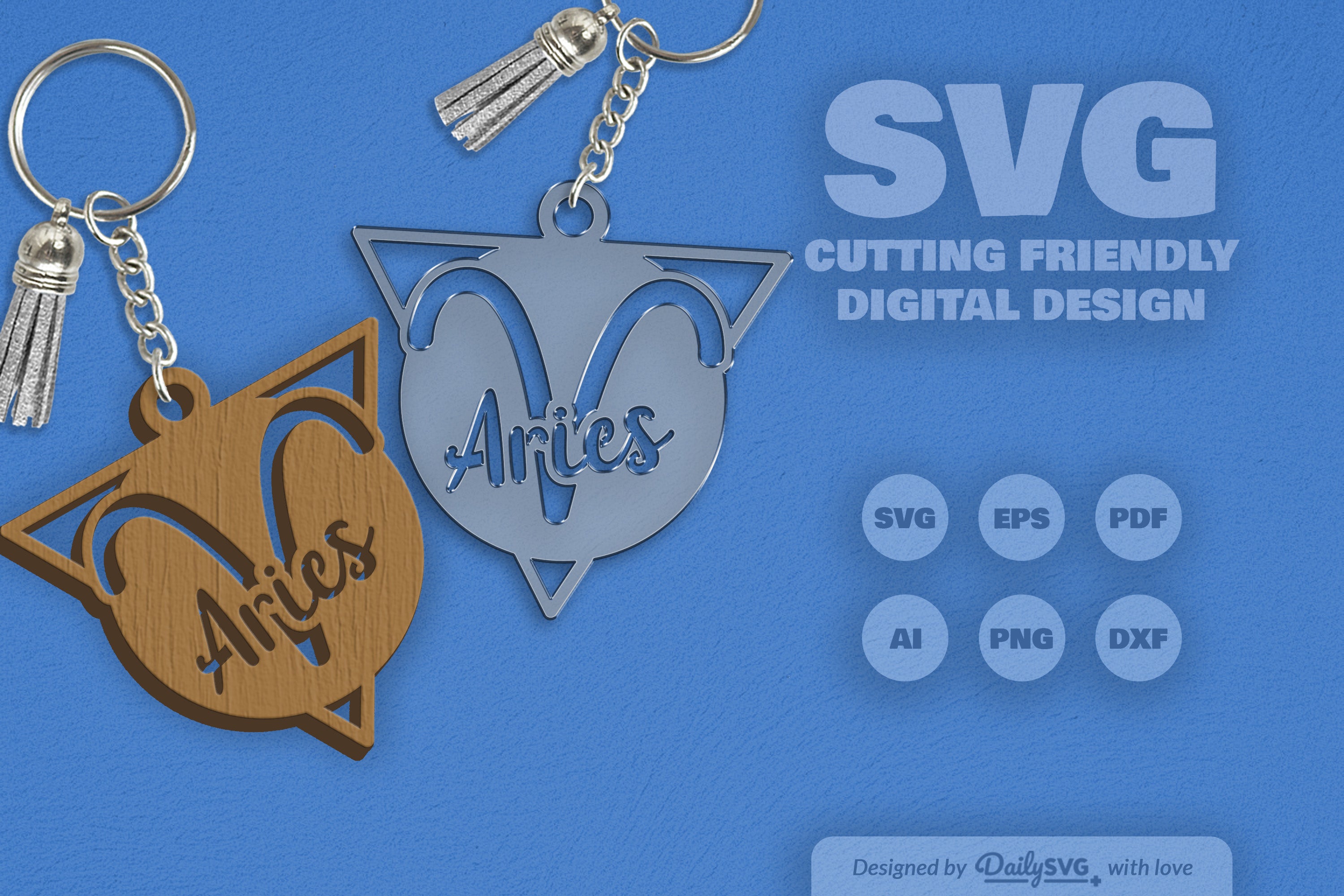 Aries Zodiac Triangle SVG Bundle