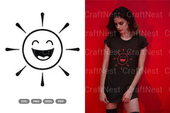 Tribal Sun Tattoo SVG Bundle - CraftNest - Digital Crafting and Art