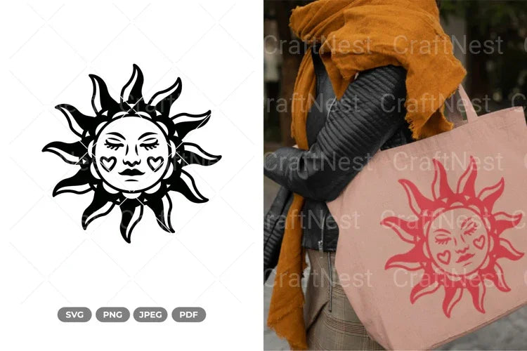 Tribal Sun Clipart Bundle - CraftNest - Digital Crafting and Art