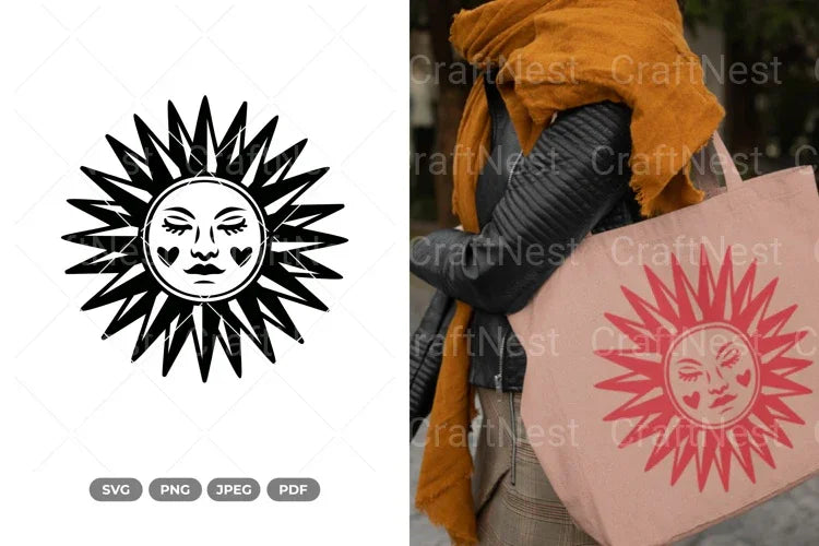 Tribal Sun Clipart Bundle - CraftNest - Digital Crafting and Art