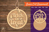 Trick Or Treat Laser Cut Ornament SVG Bundle