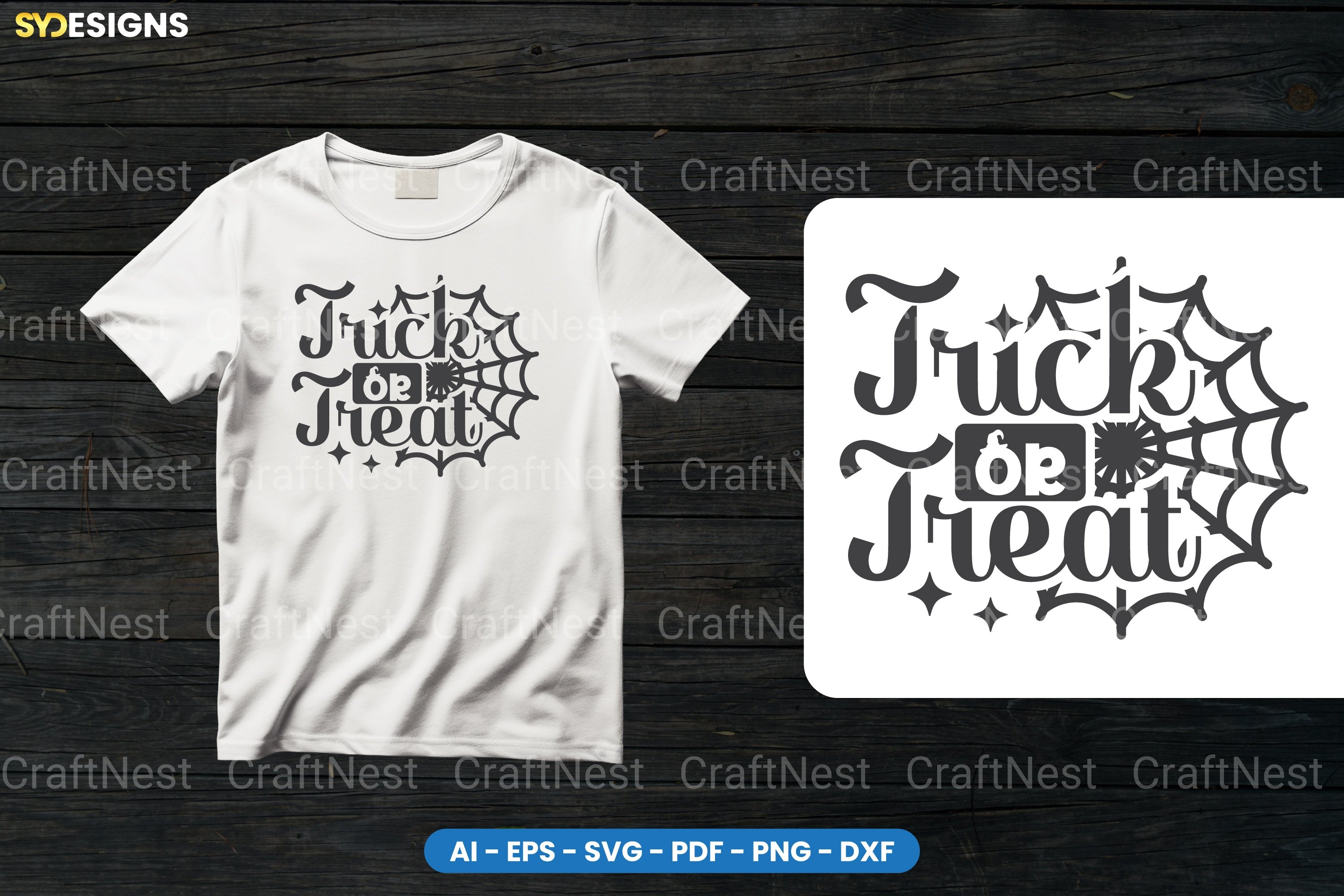 Trick Or Treat SVG Clipart Bundle